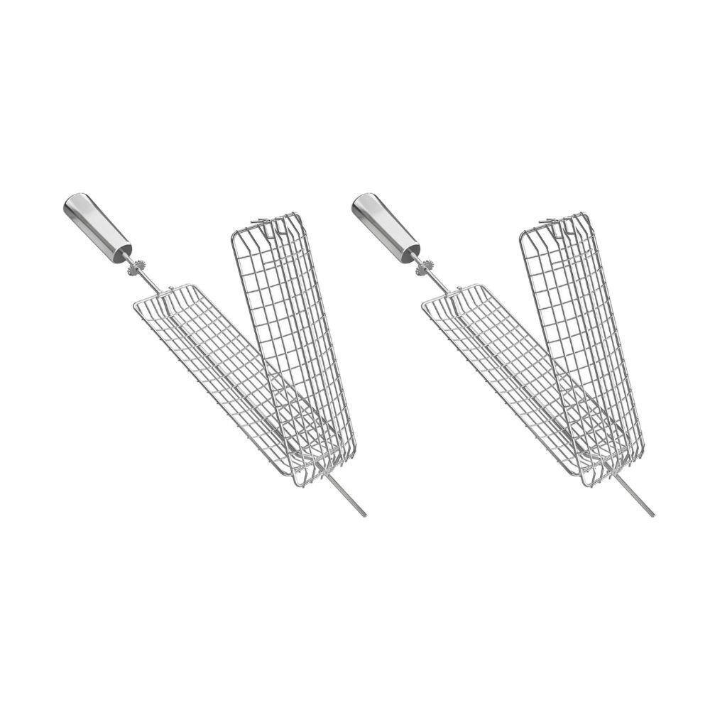 Kit 2 Espetos Grelha - Pratic Metal