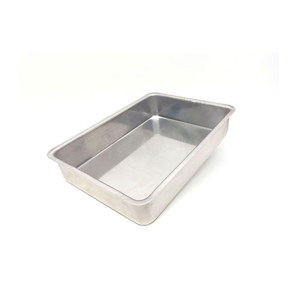 Assadeira Alta de Alumínio Continental Nº2 (31x21x5,4cm)