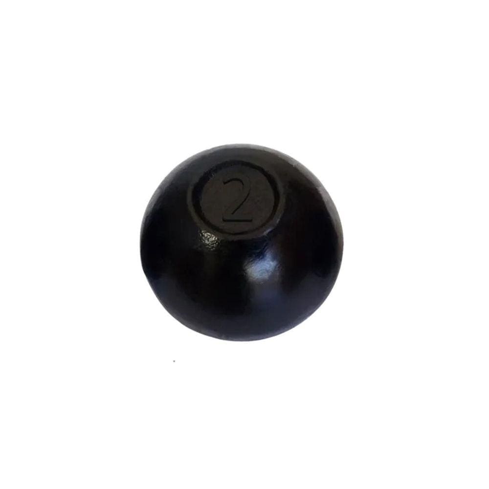 Bola de Arremesso Ferro Fundido Treinamento Funcional 2Kg