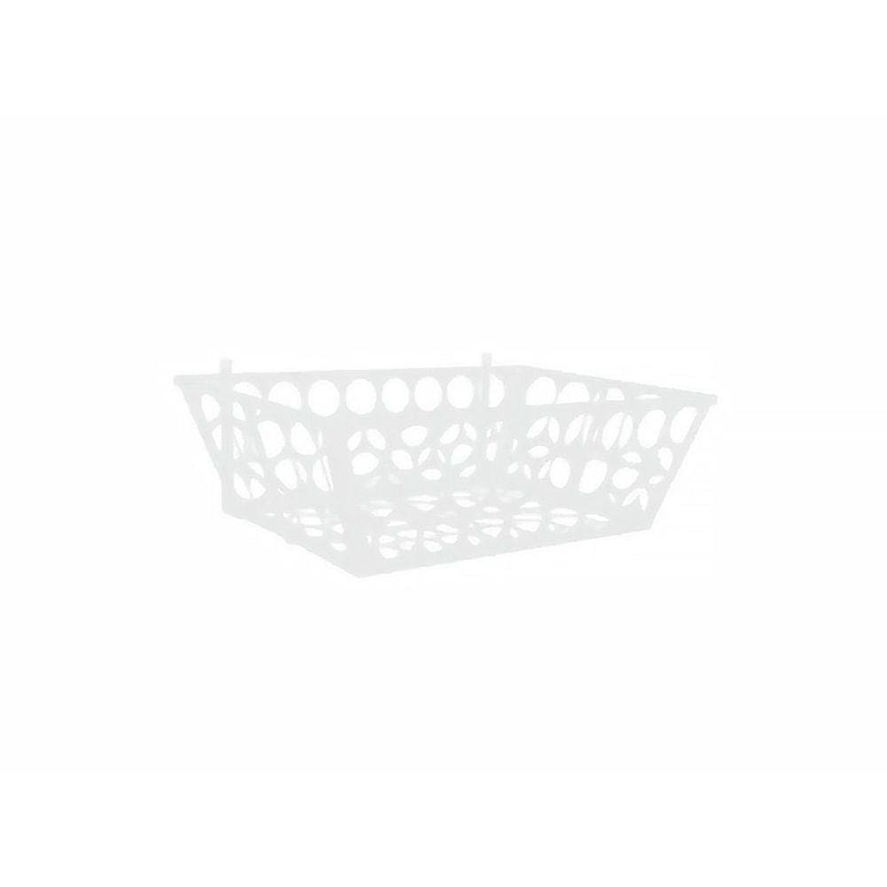 Lixeira de Rua Modelo Retangular 60cm de Parede