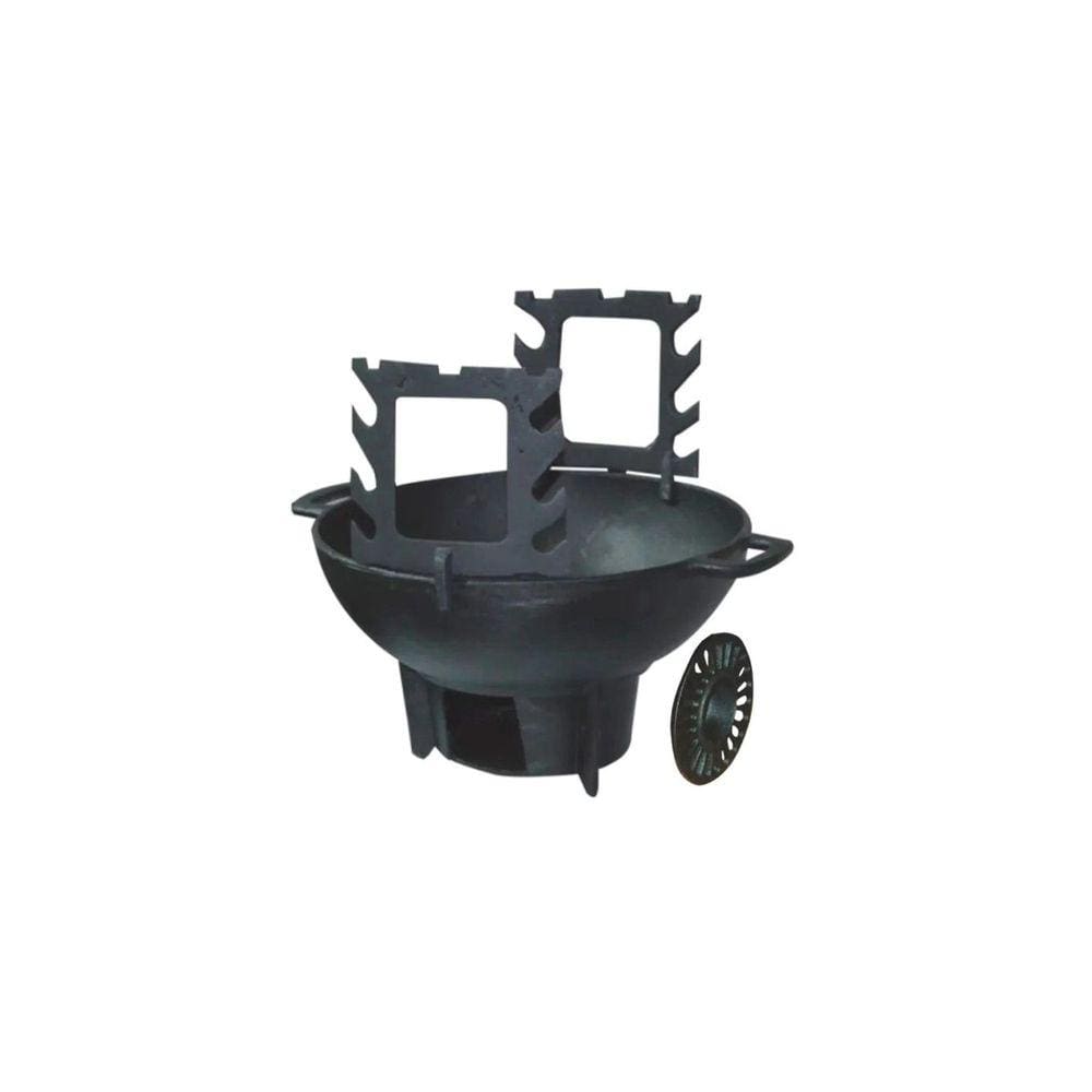 Fogareiro/churrasqueira Gengiskan Completo - Diametro 31cm