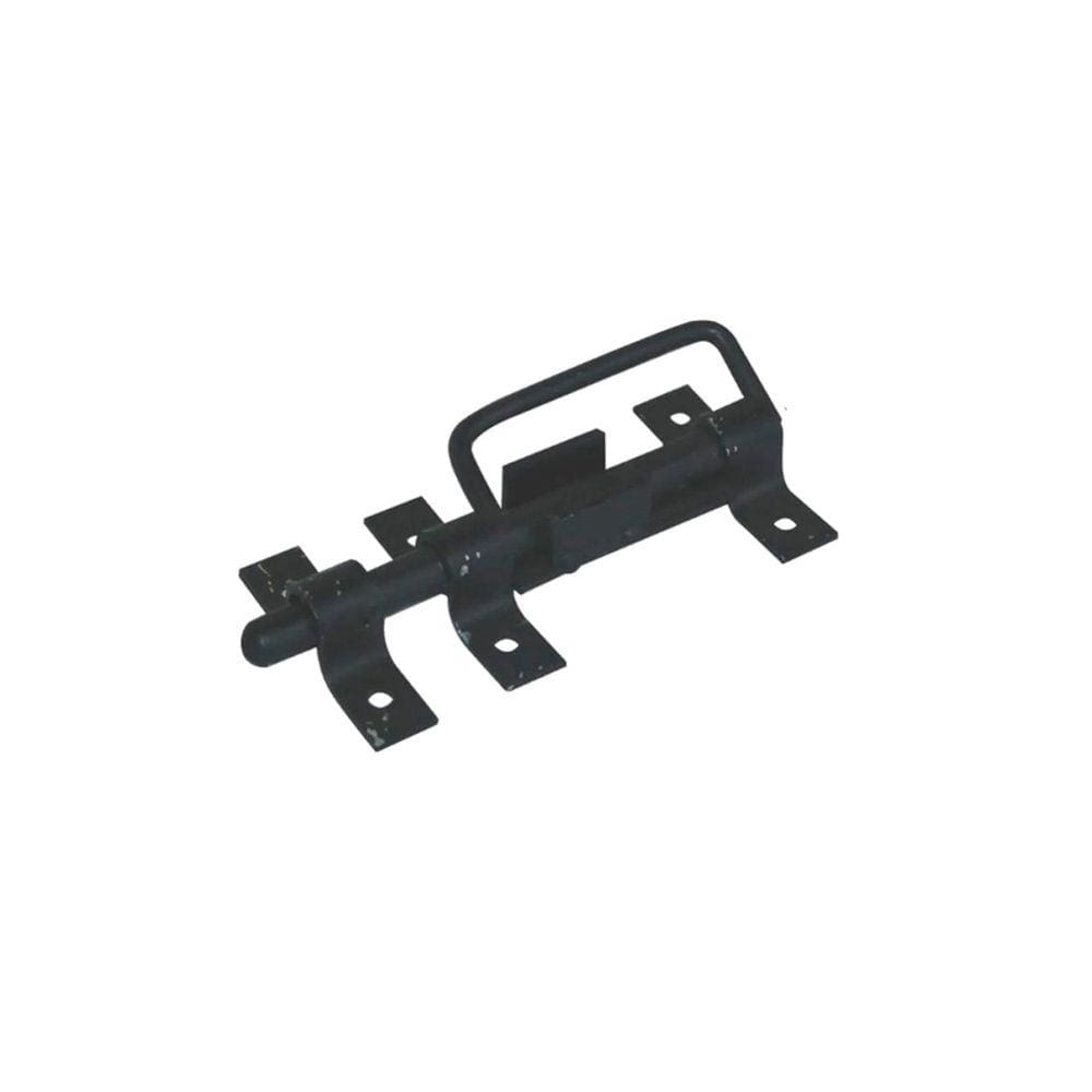 Trinco c/ Alça Para Portão e Porteira Aço Preto 200mm