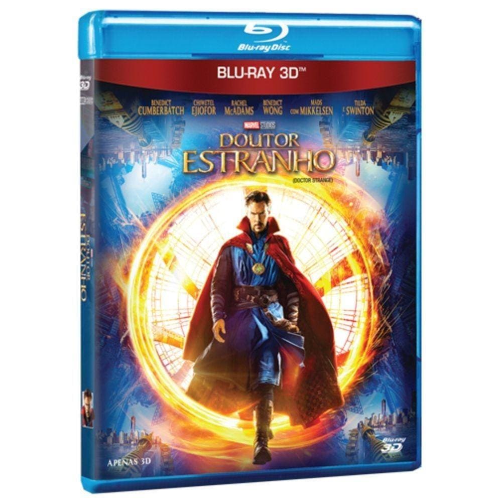 Blu-Ray 3D Marvel Dr. Estranho