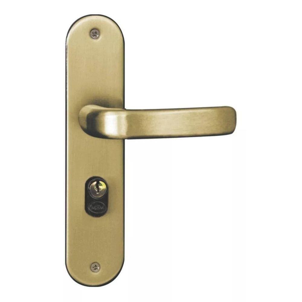 Fechadura Stilo Espelho Bronze Externa Mgm