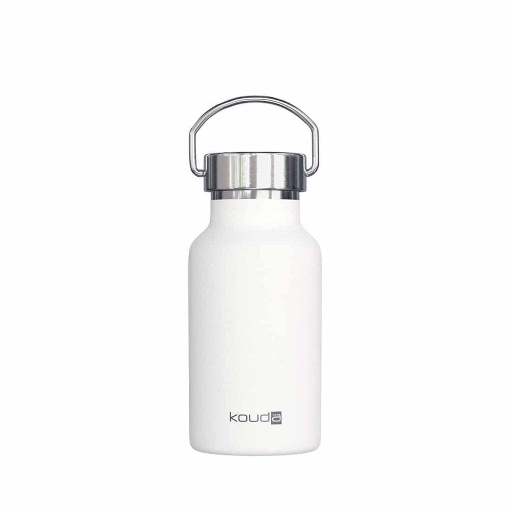 Garrafa Kouda - Branca Powder Coating - 350Ml
