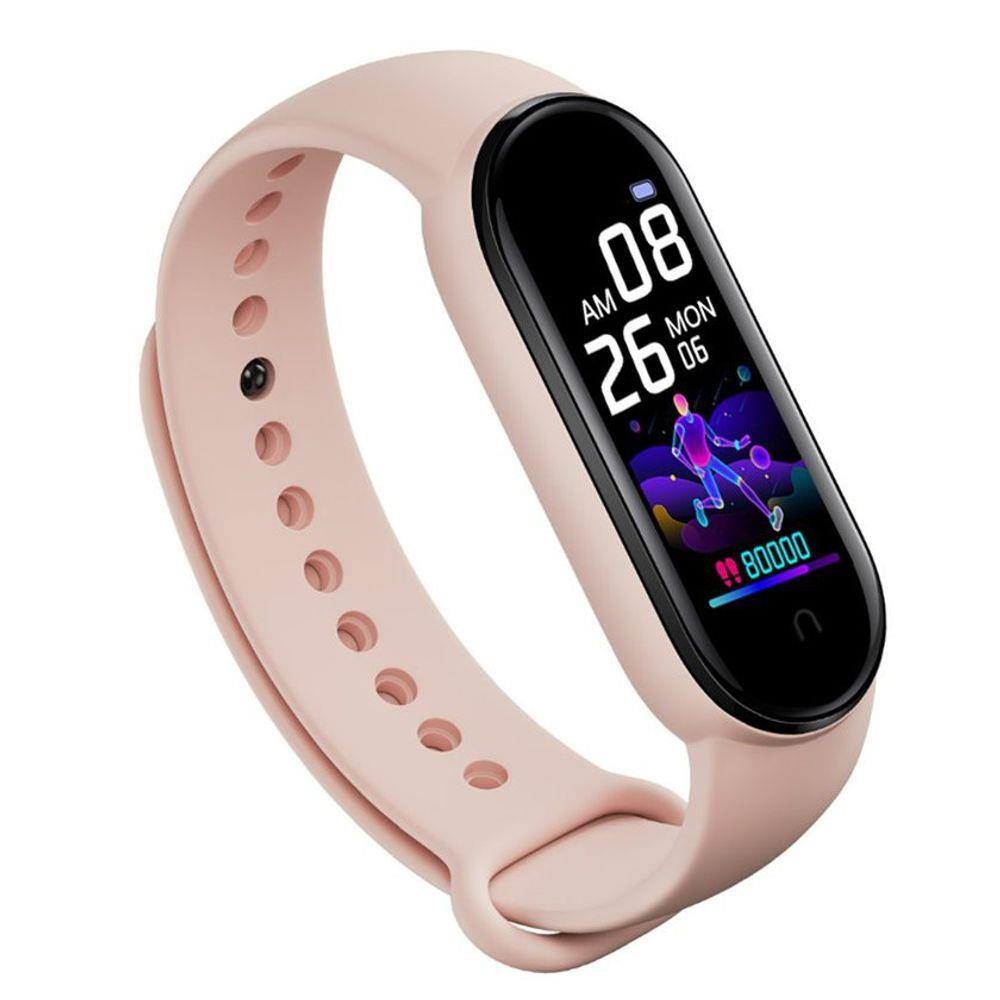 smartwatch feminino rosa