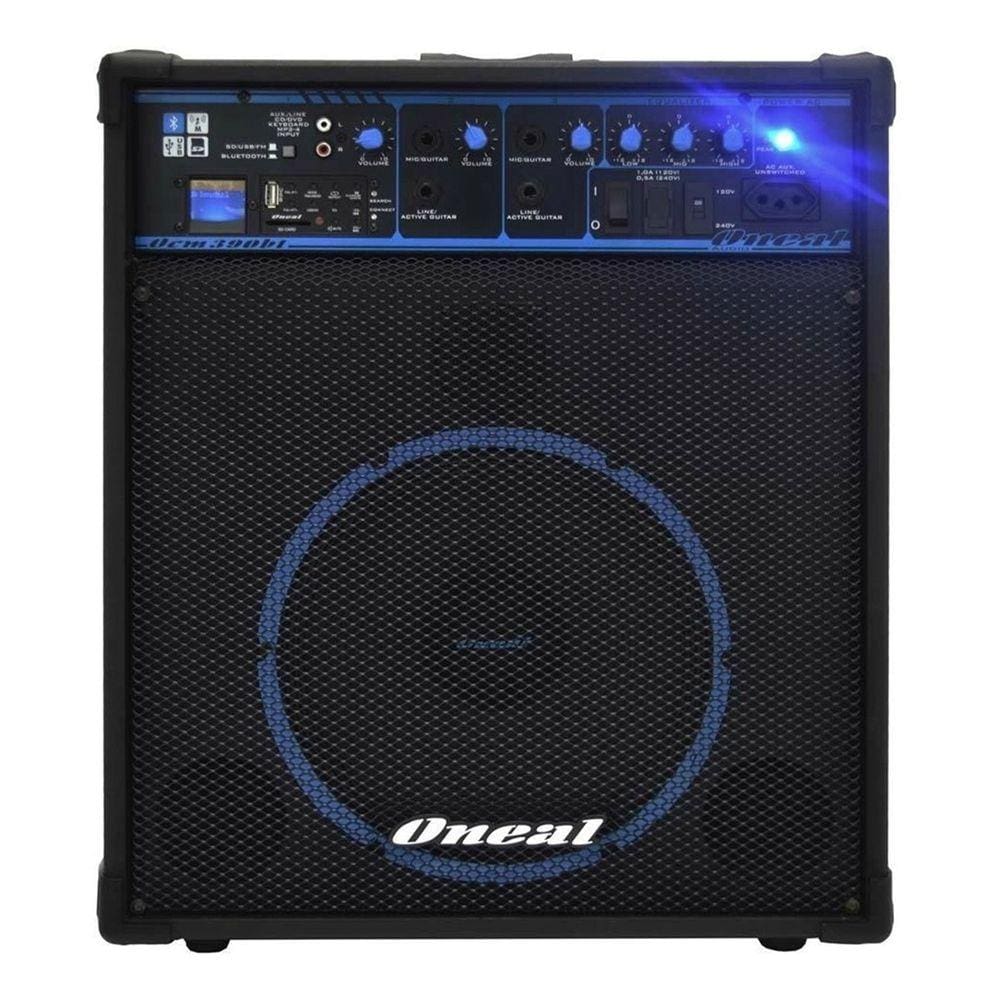 Caixa Acustica Ativa Oneal Ocm390bt C/Usb Linha Multiuso