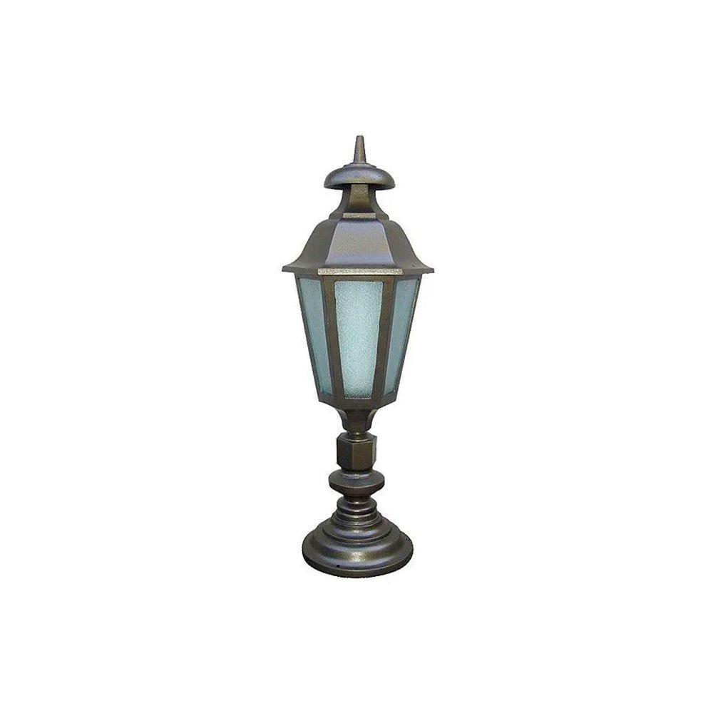 Poste Colonial Italiano para Jardim Em Tubo De Alumínio 92cm
