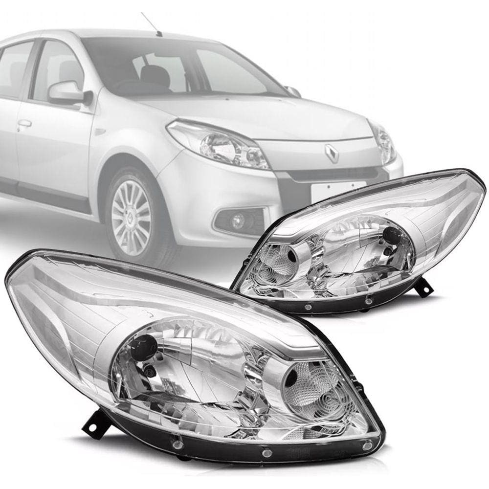 Par Farol Renault Sandero 2012 2013 2014 12 13 14