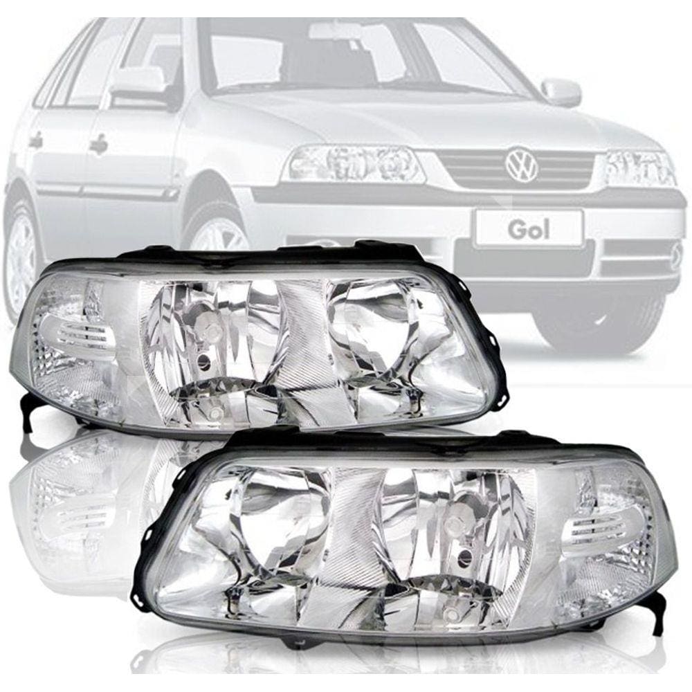 Par Farol Gol 00 01 02 03 04 05 G3 Giii Foco Duplo Cromado