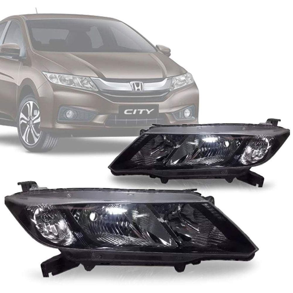 Par Farol Dir City 14 15 16 17 18 19 Mascara Negra