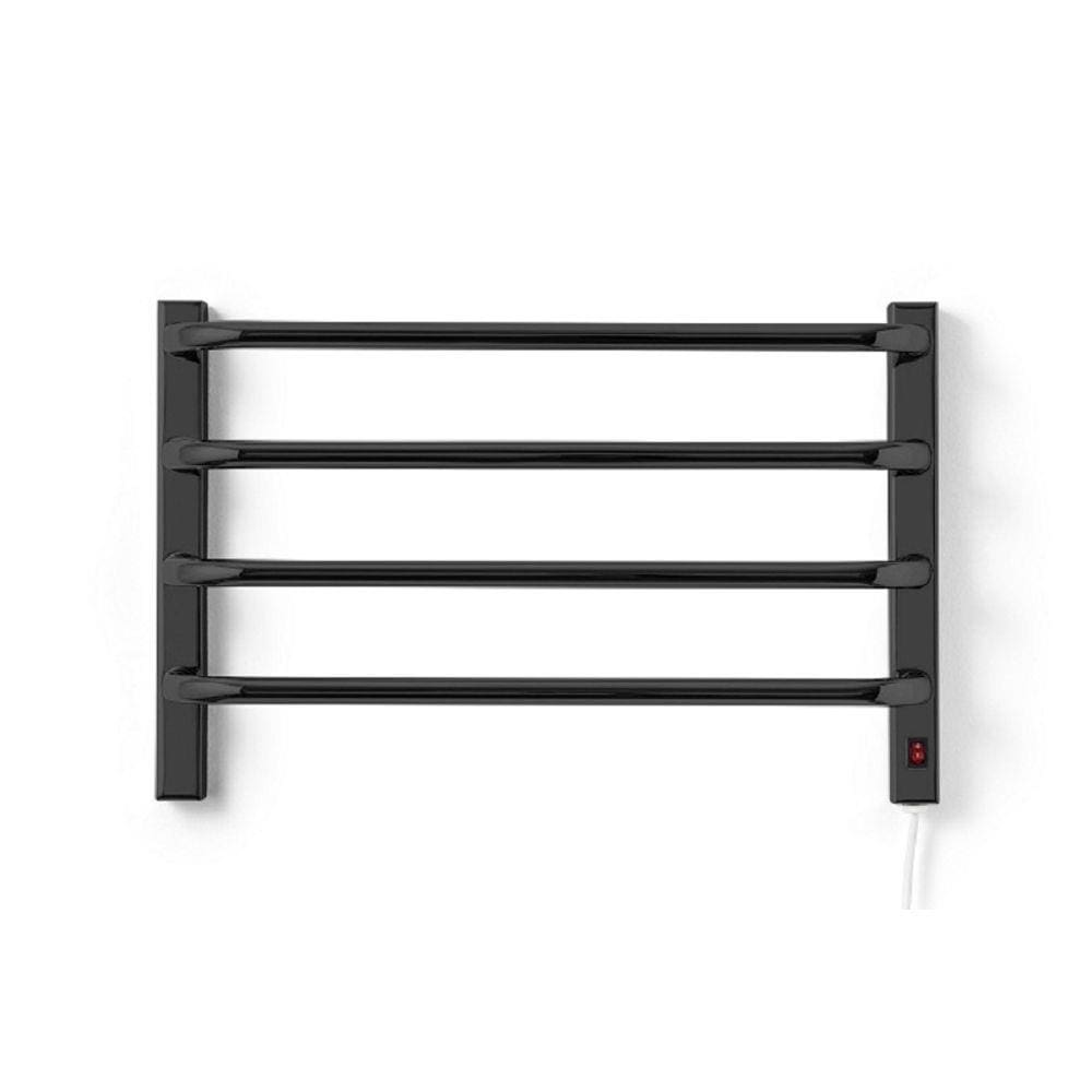 Aquecedor De Toalhas Térmico Pequeno Preto - 110v Esquerdo