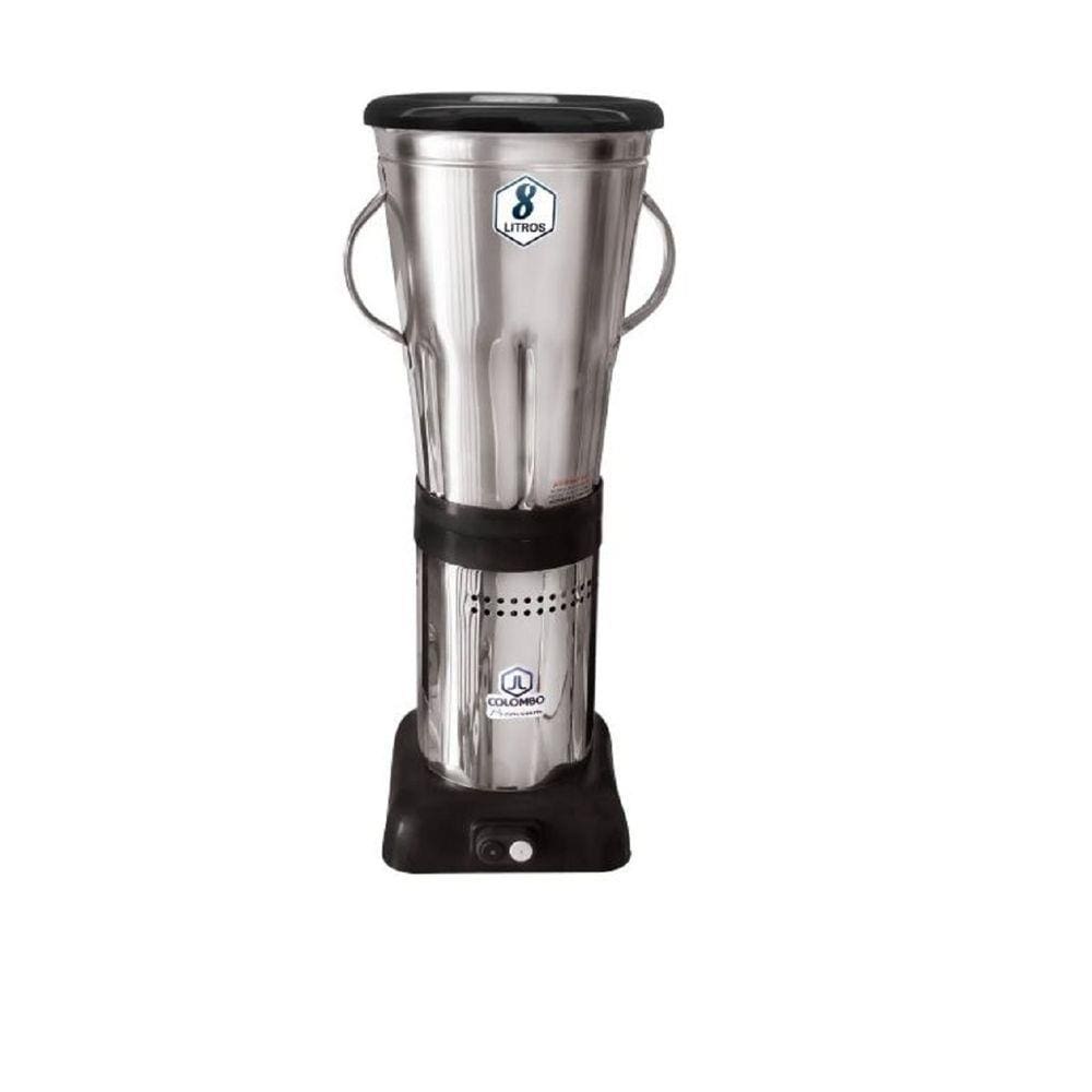 Liquidificador Inox 8 Litros 1200W Baixa Rotação JL Bivolt
