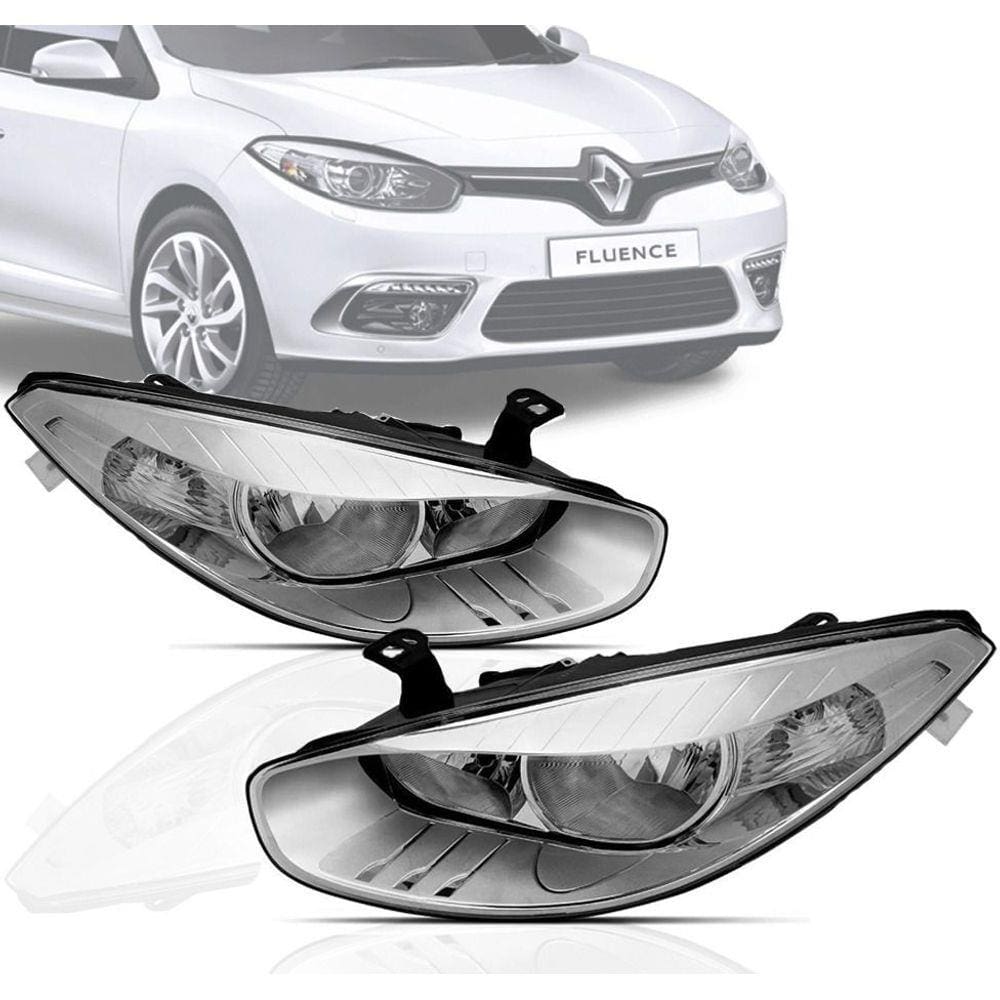 Farol Renault Fluence 2011 2012 2013 2014 - Unidade