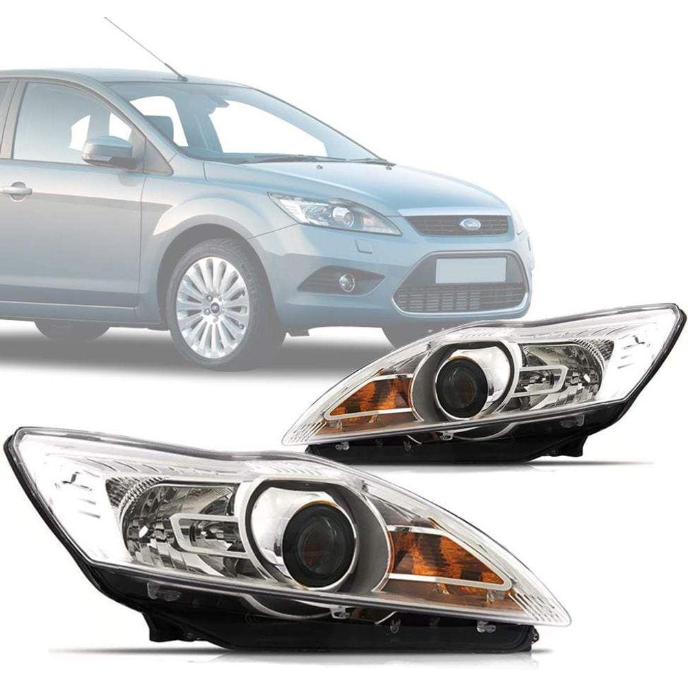 Farol Focus 2009 10 2011 12 2013 Titanium Projetor Direciona