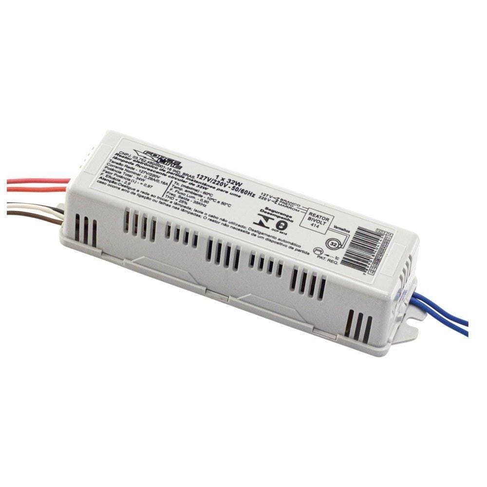 Reator Eletrônico 1 Lâmpada Circular 40w Force Line