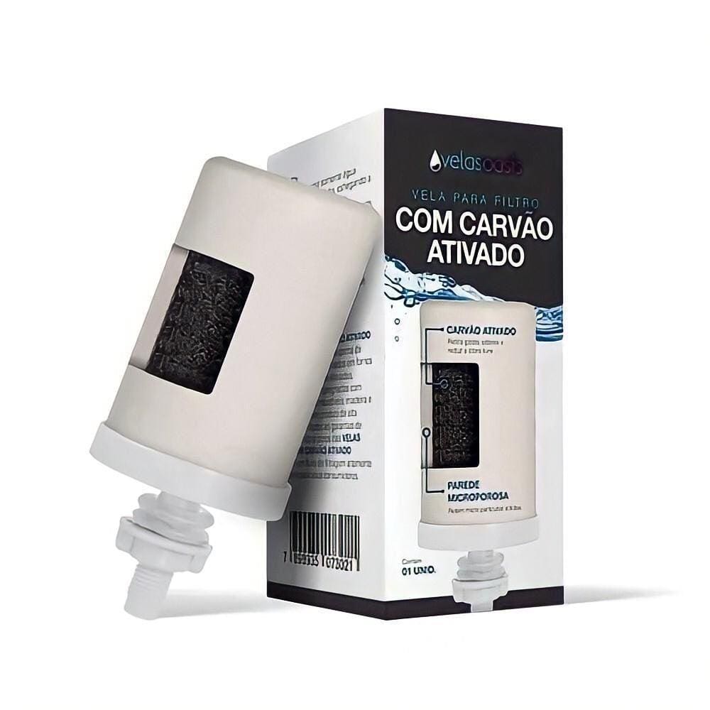 Vela Para Filtro De Barro Carvao Ativado - Oasis