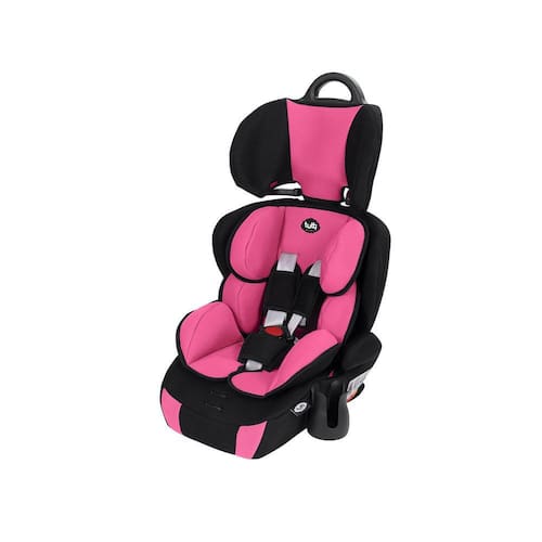 imagem-Cadeira Cadeirinha Infantil Bebê Carro 09 á 36 Kg - Versati - Tutti Baby - Rosa