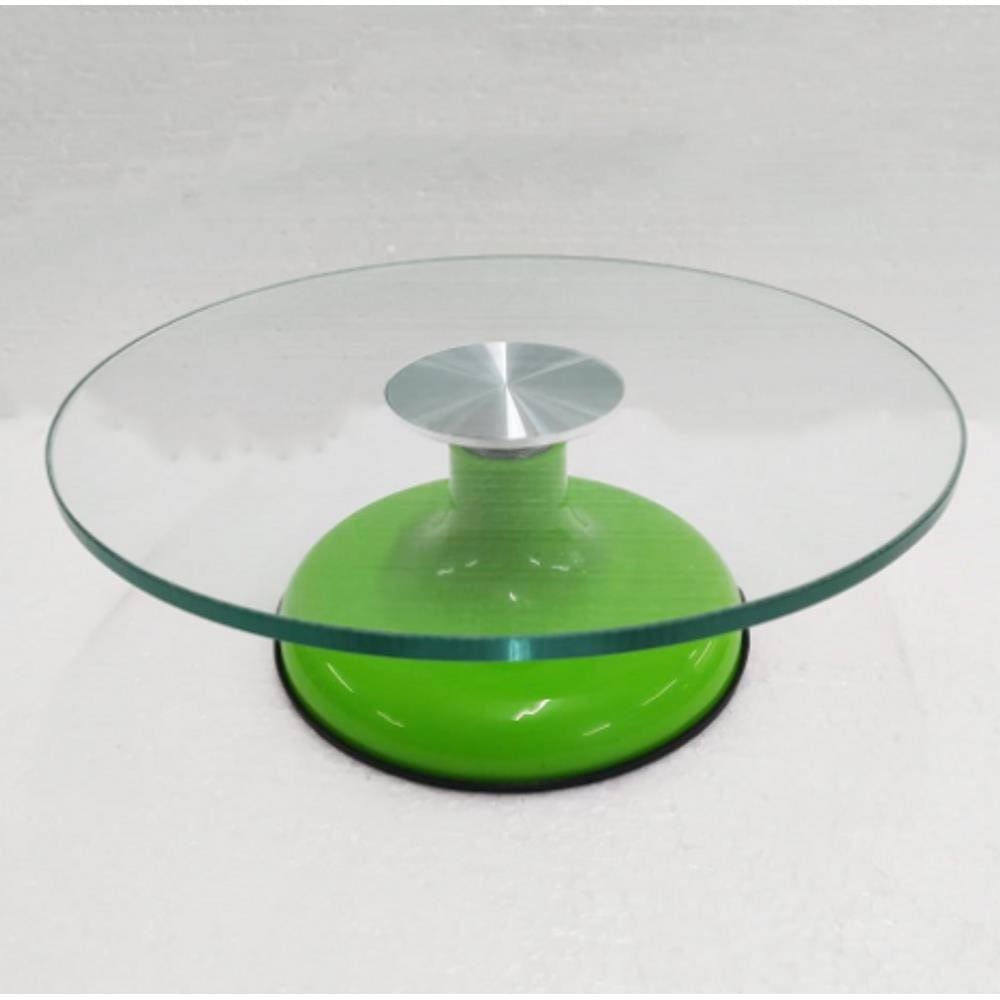 Bailarina Giratória De Vidro Para Decorar Bolos (Verde)