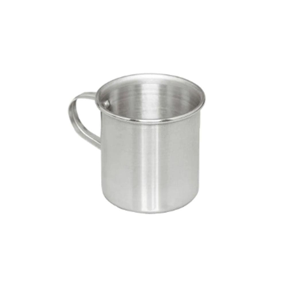 Kit 6und Caneca Reforçada de Alumínio Fundido Escola 300ml