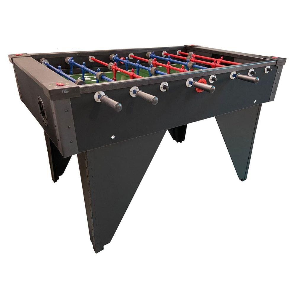 Pebolim Totó P01 - Futebol De Mesa - Tamanho Oficial - Embutido com Bonecos de Ferro