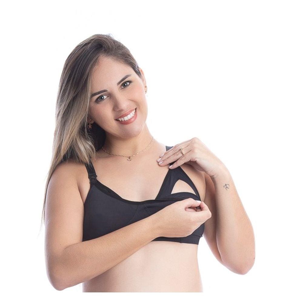 Sutiã Amamentacao Soutien Amamentar Microfibra Gestante - Bojado