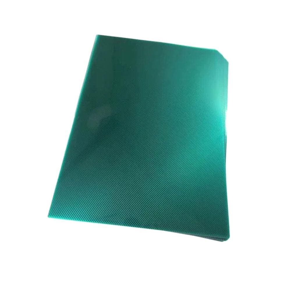 Capa para encadernação A4 Verde PP Line 0,30mm 100un