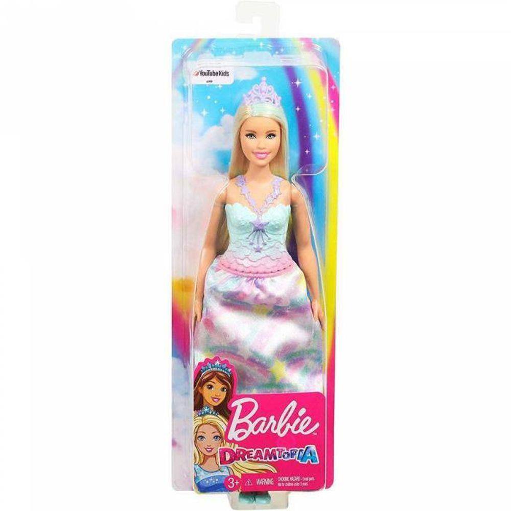 Boneca com Acessórios - Barbie Dreamtopia - Sereia Penteados