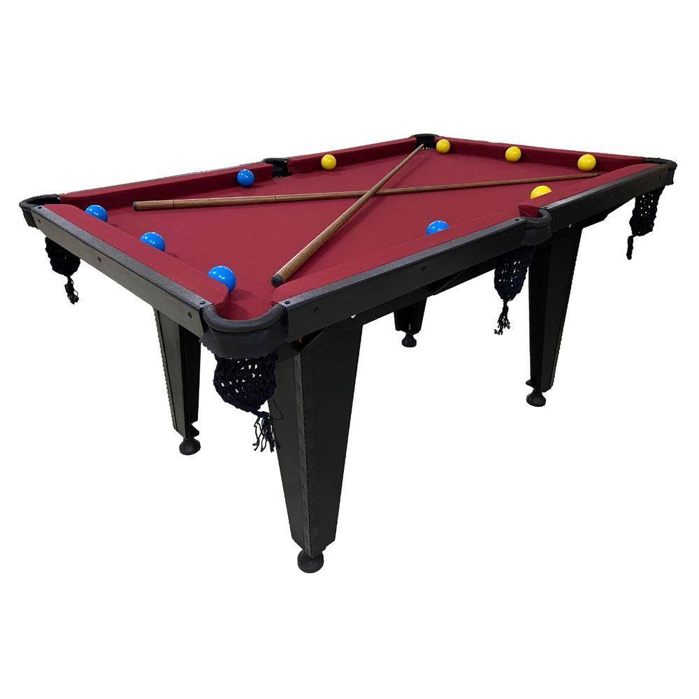 Jogo Snooker de Luxo Braskit Mini Mesa Sinuca Bilhar Infantil