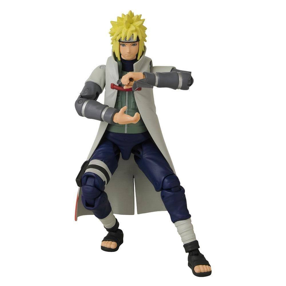 Boneco Naruto Bandai Minato Namikaze - Bandai - Fun