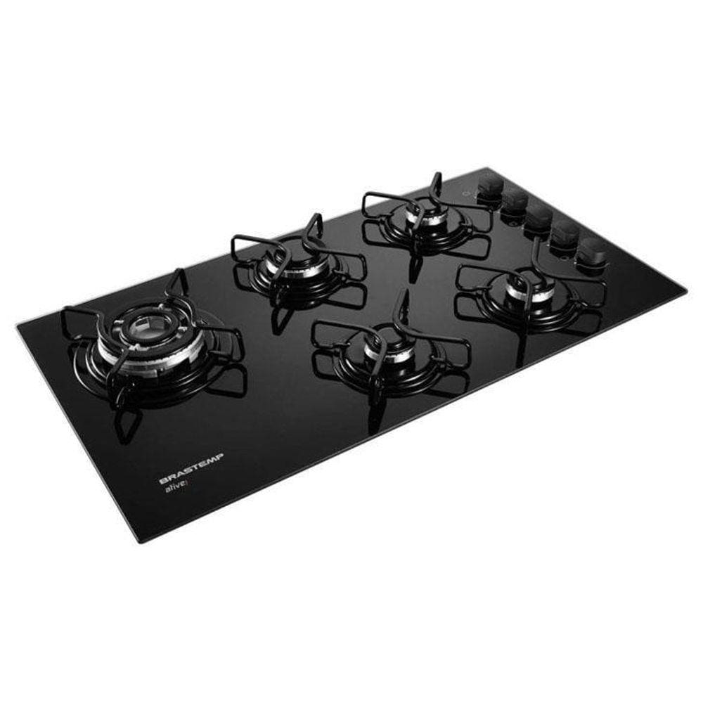 Cooktop brastemp 5 bocas ative bdd75ae acendimento automatico Extra
