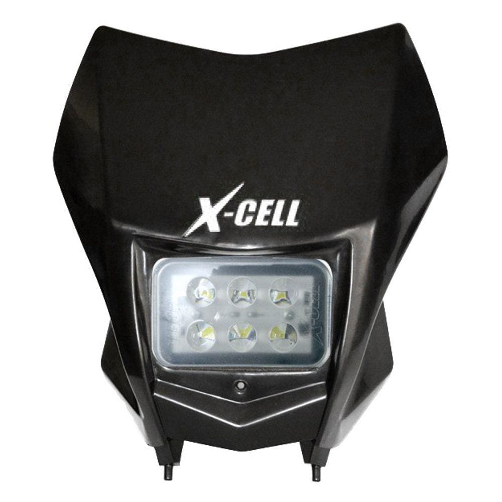 Farol Crf 230 Completo X-cell Com Leds e Suporte