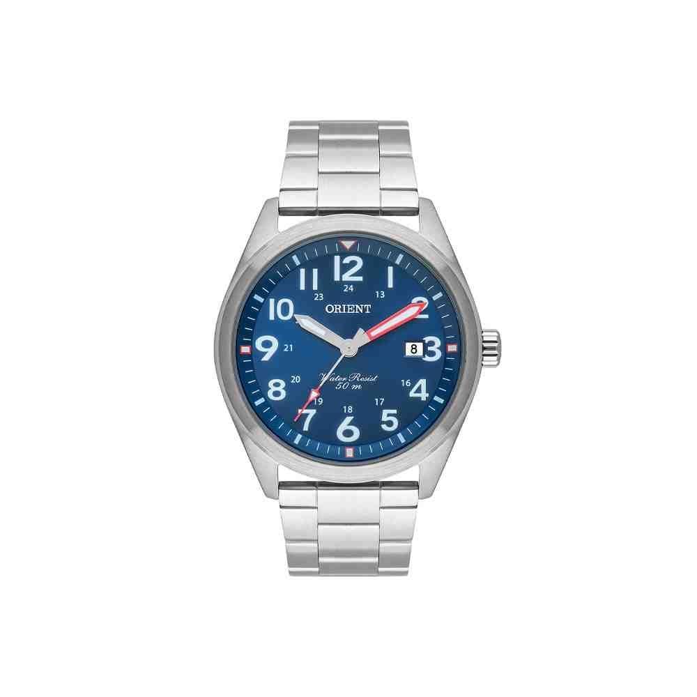 Relógio Orient Masculino Prata MBSS1396 D2SX