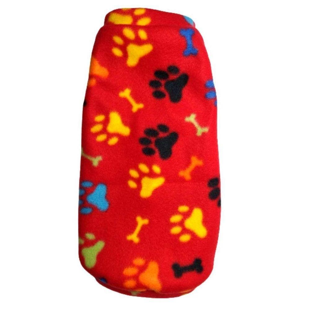 Roupa Para Cachorro - Suéter De Inverno Vermelho G