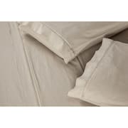 Jogo de Lençol Percal 400 Fios Suave Feito Algodão Casal 3 Peças Casa Dona