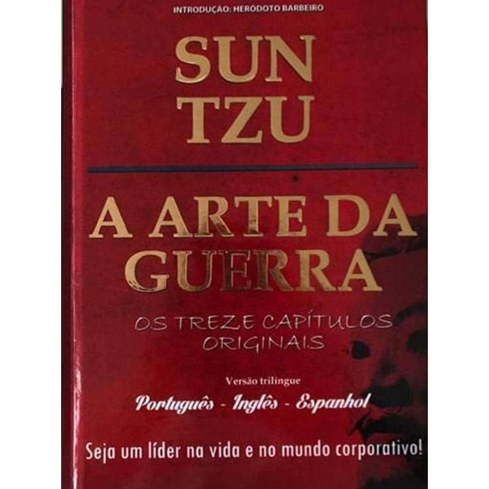 Livro A Arte Da Guerra - Capa Dura (Trilingue)