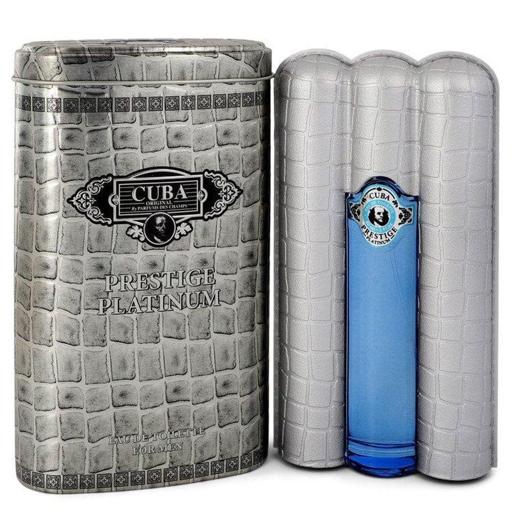 Col. Masculina Cuba Prestige Platinum Fragluxe 90 ML Eau De Toilette