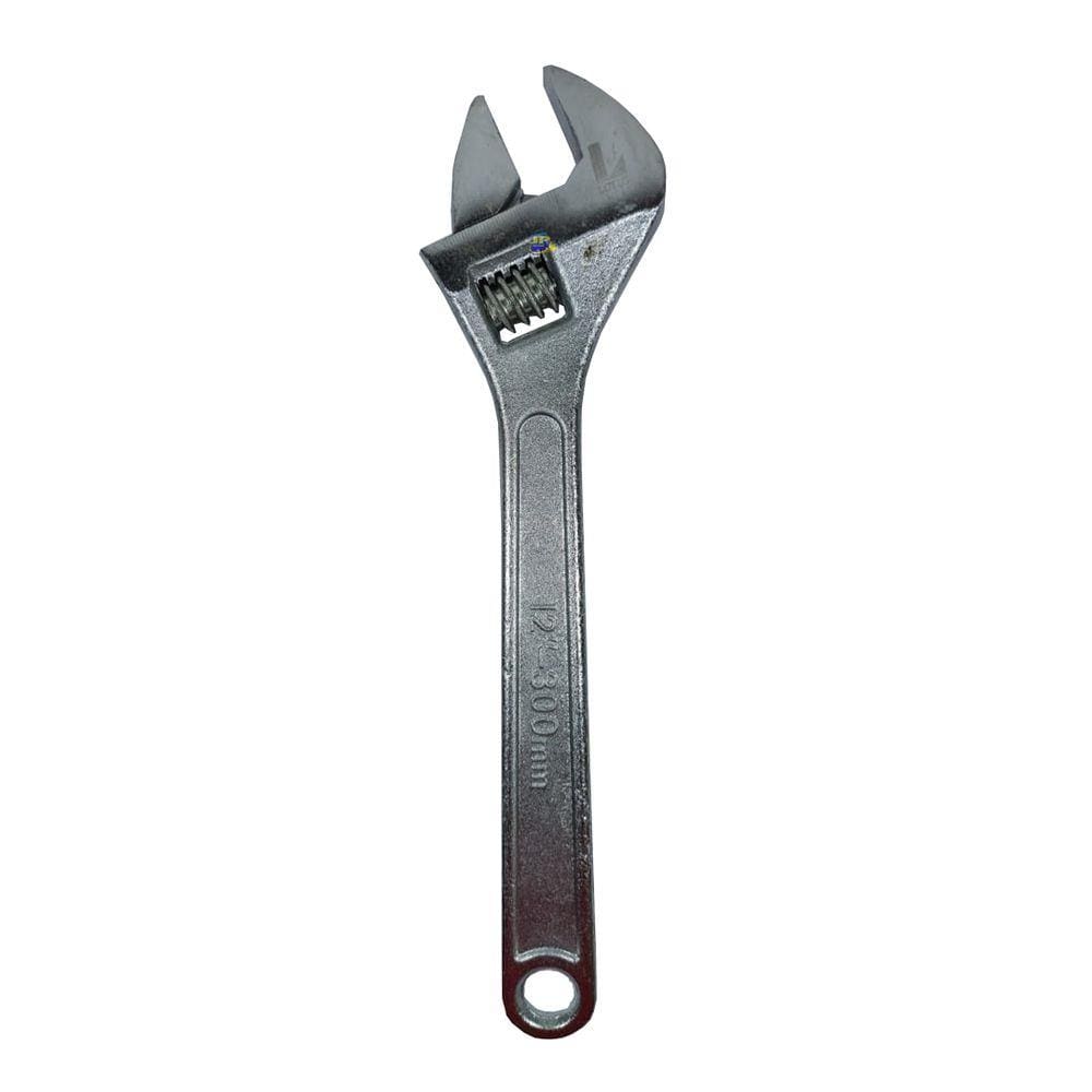 Chave Inglesa Lotus Plus Cromada Ajustável 12" Polegadas 30cm em Aço Carbono