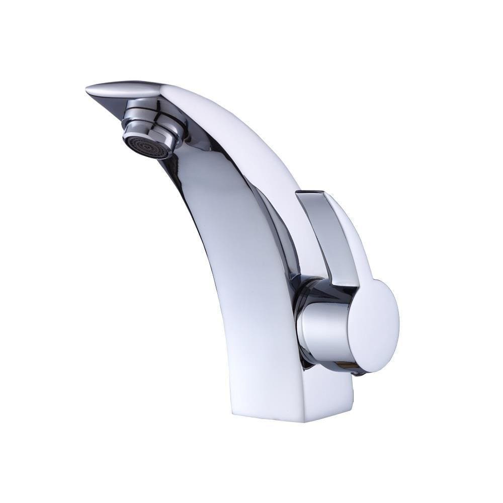 Torneira para Banheiro Prizi Misturador Monocomando Cromada - KE-7061