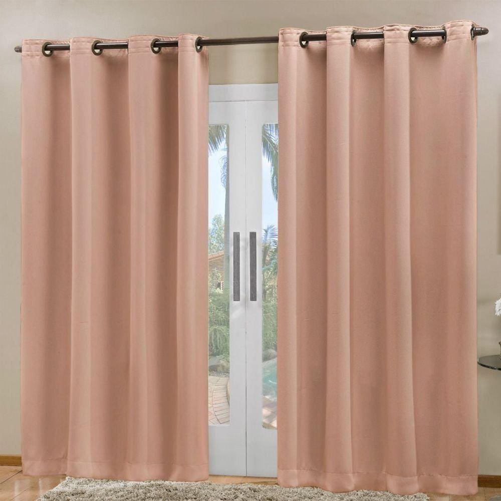 Cortina Blackout em Tecido Avelã Corta Luz 2,80m X 2,30m