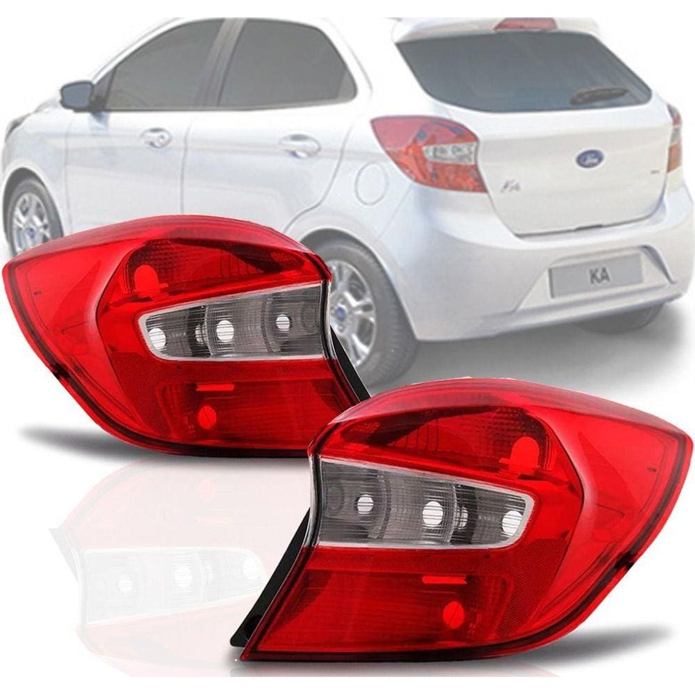 Par Lanterna Traseira Ka Hatch 2014 2015 2016 2017 2018