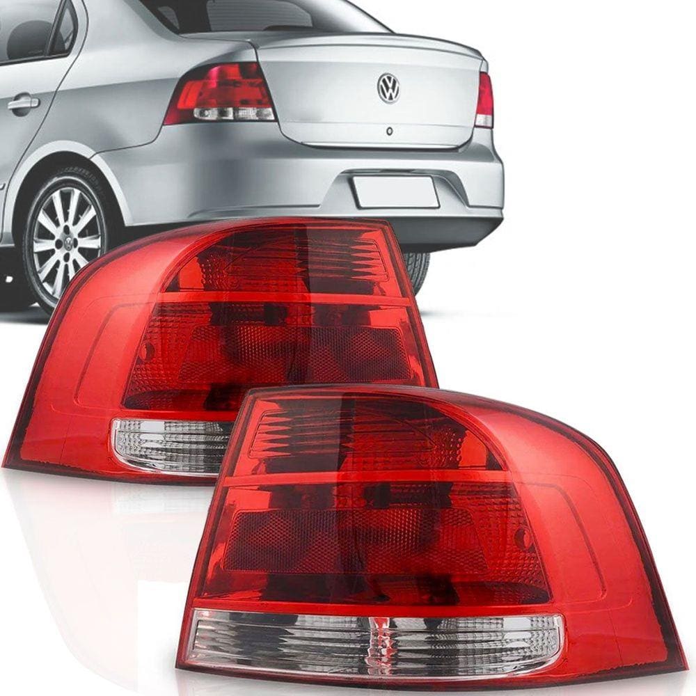 Lanterna Traseira Voyage G5 09 10 11 12 Bicolor