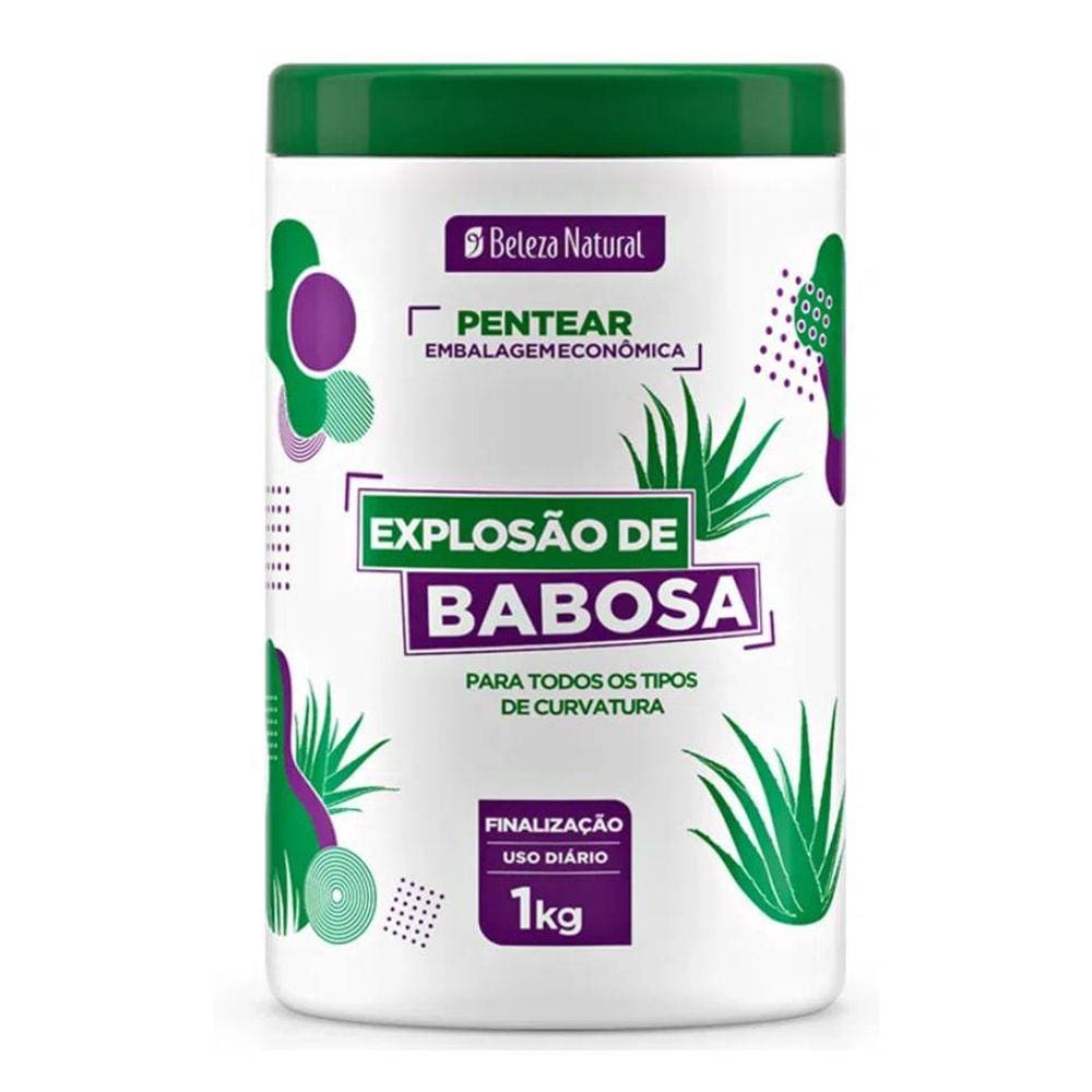 Creme de Pentear Explosão de Babosa 1Kg Beleza Natural