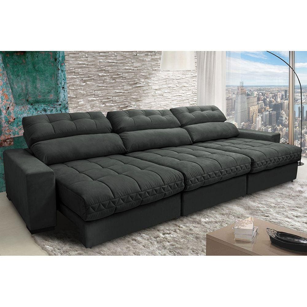 Sofa cama com molas ensacadas | Desconto e promoção no Extra