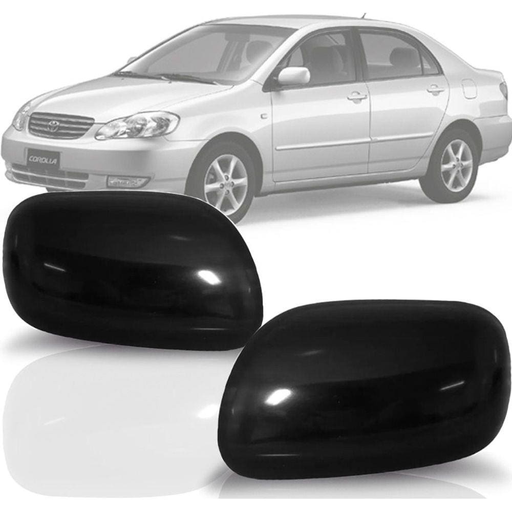 Par Capa Retrovisor Toyota Corolla 2003 2004 2005 2006 2007