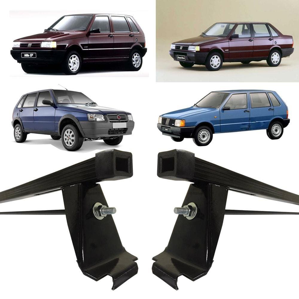 Rack Teto Roca Bagageiros Fiat Uno Premio 84 / 14 4pts 1173