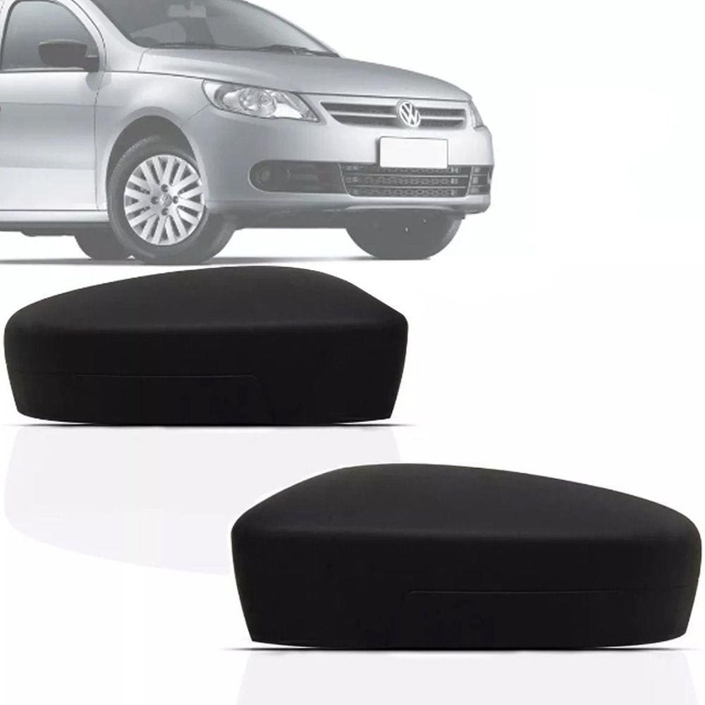 Capa Retrovisor Gol Saveiro Voyage G5 09 10 12 Black Piano