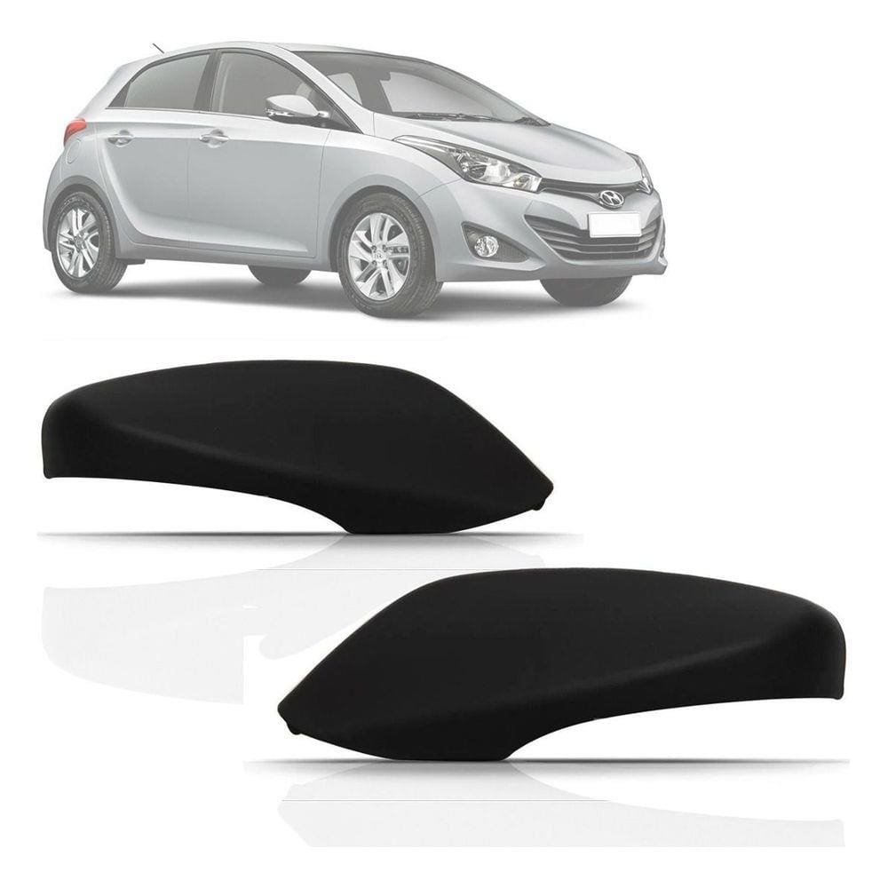Capa Retrovisor Hyundai Hb20 2012 2013 2014 2015 Com Furo