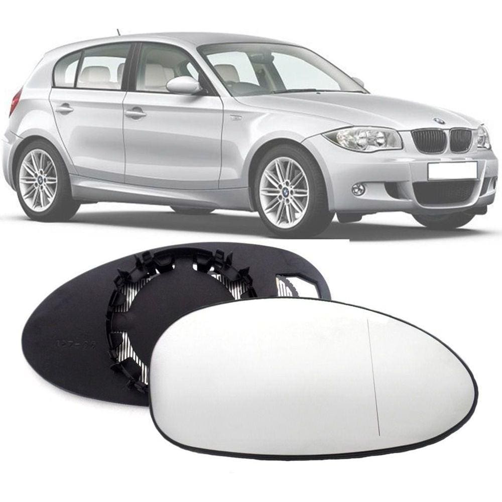 Lente Base Retrovisor Bmw Serie 1 2006 2007 2008 2009 2010 2011