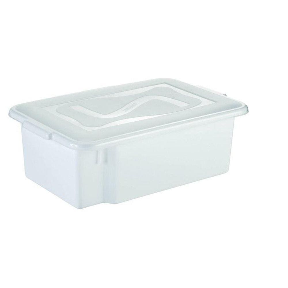 Caixa Gourmet 12Lts Plastica Com Tampa - 100684